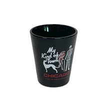 1994 Chicago Shot Glass &quot;My Kind of Town&quot; by Libbey Black Dog High Socie... - $9.61