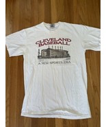 Cleveland Baseball Indians Vtg Shirt Size L Jacobs Field 1994 Single Sti... - £27.16 GBP