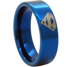 (New With Tag) Tungsten Carbide SuperMan Wedding Band Ring-Price for one ring 10 - $59.99