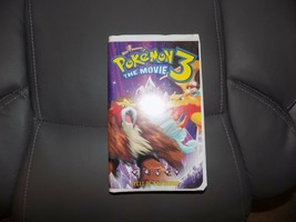 Pokémon the Movie 3 (VHS, 2001, Clamshell) EUC - £27.89 GBP