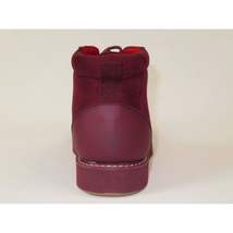 Mens Tayno Modern Chukka Boot Micro Suede Soft Comfortable Cushion Troupe Wine image 6