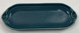 Fiestaware Juniper Relish Tray Fiesta Retired Green Corn on the Cob Util... - $32.73