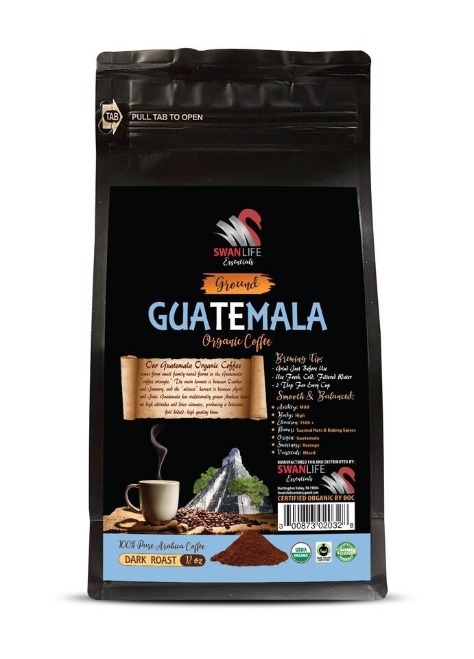 Smooth Sip - GUATEMALA GROUND ORGANIC COFFEE - Bold Grounds 3Pack Item image 2