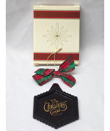 Vintage AVON Christmas Ornament 1876 CAPE COD RUBY Red Collection -  NIB... - $17.98