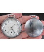 Antique Pocket Watch ILLINOIS WATCH CO &quot;SPARTAN&quot; case WINTON 16s 17j - $89.99