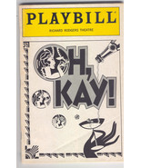 OH, KAY! 1990 RICHARD RODGERS THEATRE PLAYBILL GEORGE IRA GERSHWIN ANGEL... - €7,56 EUR