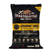 Bear Mountain Pellets Smoker Grill Bbq Wood Pellet Barbecue Gourmet 40LB Bag New - £29.88 GBP