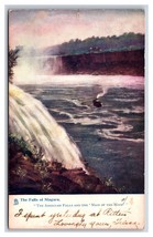 American Falls Maid of the Mist Niagara Falls NY Raphael Tuck 1015 Postcard T20 - £2.30 GBP