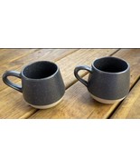 2 Levi’s X Target Speckled Glaze Stoneware Mugs Cups Black 14oz NEW - £27.56 GBP