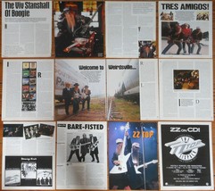 ZZ TOP UK clippings photos magazine articles rock music lp ad - £5.51 GBP