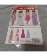 New Look #A6122 Misses Dresses -Just 4 Knits- Sz 8-18 Uncut - €6,22 EUR