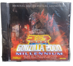 Godzilla CD 2000 Millennium Original Motion Picture Soundtrack NEW Takayuki - £11.62 GBP