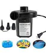 Electric Air Pump for Inflatables Air Mattress Pump Air Bed Pool Toy Raft Boat - £13.15 GBP