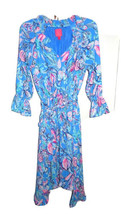 LILLY PULITZER Women&#39;s XXS Alyanna Midi Dress Back to Our Roots Floral B... - $100.00