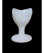 Antique 1920s-30s Opaque Pedestal Pressed Glass Eye Bath Wash Cup Apothe... - $68.52 CAD