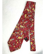 Banana Republic Safari &amp; Travel Vintage Tie Guitars Pineapples100% Cotton - $30.78 CAD