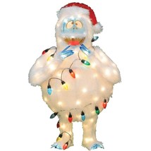 32-Inch Pre-Lit Rudolph The Red-Nosed Reindeer Bumble Christmas Yard Decoration, - £73.88 GBP