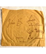 Vintage JOHN B LEE Anderson/Greenwood South Carolina SC Music / Record S... - €10,93 EUR