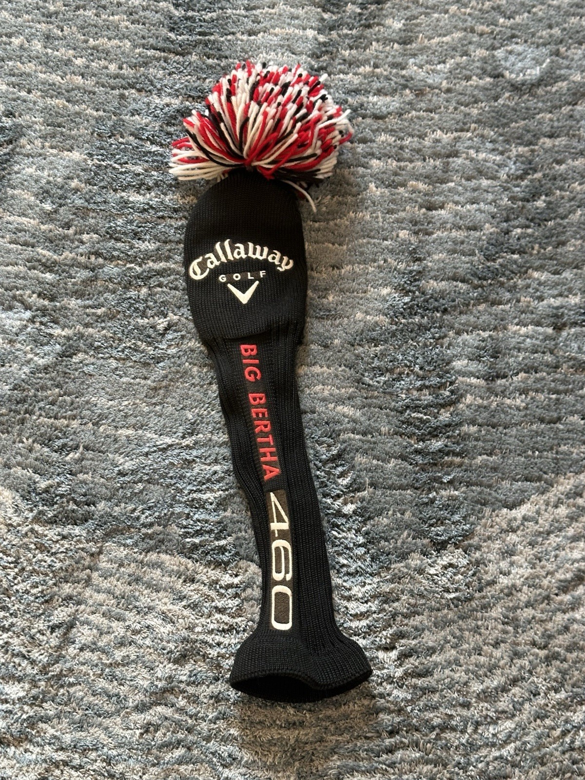 Callaway Big Bertha 460 Driver Head Cover Long Sock Small Hole damage - $9.89