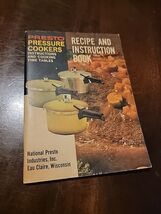 Presto Pressure Cooker Instruction And Cooking Time Tables Recipe Book 1971 - $14.85
