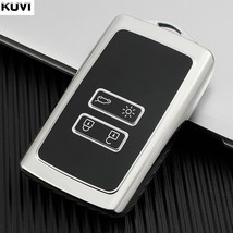 TPU Car Smart Key Case Cover  Fob For  Koleos Kadjar Clio Megane Captur Espace K - £33.65 GBP