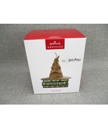 2021 Hallmark Harry Potter Sorting Hat Magic Sound &amp; Motion Ornament Chr... - £44.71 GBP