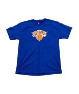 New York Knicks NBA Retired Numbers Double Sided Blue T-Shirt Hanes Men&#39;... - £19.53 GBP