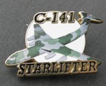 AIR FORCE STARLIFTER C-141 TRANSPORT AIRCRAFT LAPEL PIN BADGE 1.5 INCHES - $5.64