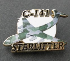 Air Force Starlifter C-141 Transport Aircraft Lapel Pin Badge 1.5 Inches - £4.50 GBP