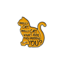 &quot;Smelly Cat, Smelly Cat, What Are They Feeding You?&quot; Hat Lapel Pin -New- Friends - $12.99