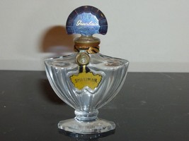 Vintage 3&quot; Tall Guerlain &quot;Shalimar&quot; Empty Perfume Bottle - £31.61 GBP