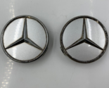 Mercedes-Benz Rim Wheel Center Cap Set Chrome OEM B01B21031 - £79.02 GBP