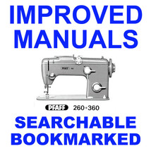 PFAFF 360 260 Factory SERVICE Repair Maintenance Workshop Manual - SEARC... - $12.90