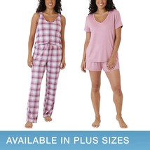 Eddie Bauer 4-Piece Pajama Set TEA ROSE  Women&#39;s Sz S NWT - $21.29