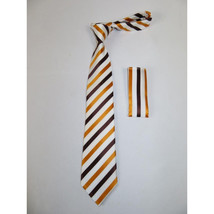 Men's Vito Rofolo From Italy Tie Hankie Set Gift Boxed 100% Silk VR-18 image 2