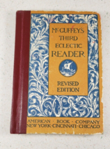 1920 BOOK-MCGUFFEY&#39;S THIRD ECLECTIC READER-REVISED EDITION- ISBN 0-442-2... - $15.80