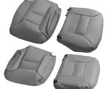 4pcs Front Leather Bottom Seat Cover For Chevy Silverado Sierra 1995 199... - £69.93 GBP