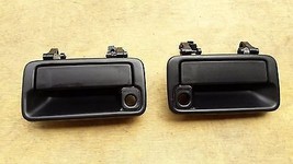 Front Black Exterior Outside Door Handle For Suzuki Sidekick 89-98 Set of 2 - $19.79