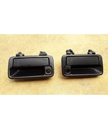 Front Black Exterior Outside Door Handle For Suzuki Sidekick 89-98 Set of 2 - $27.15 CAD
