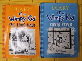Diary of a Wimpy Kid Book Lot, Cabin Fever, The Long Haul - $4.94