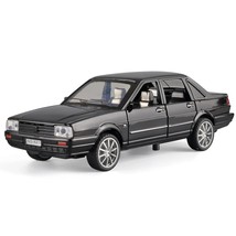 Black No Box 1:32 Volkswagen Santana Alloy Car Diecast Metal Model Sound... - $24.99