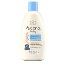Aveeno Baby Cleansing Therapy Moisturizing Baby Body Wash with Natural Oatmeal & - £16.77 GBP