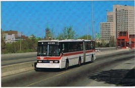 Postcard Ottawa Carleton OC Transpo Bus 8843 Orion Ikarus Campus Station - £2.84 GBP