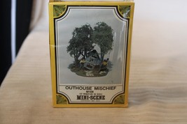 HO Scale Woodland Scenics, Mini-Scenes Outhouse Mischief #M108 BNOS - £29.30 GBP