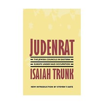 Judenrat  The Jewish Councils in Eastern Europe under Nazi Occupation Tr... - £31.39 GBP