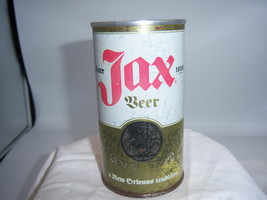 KN - 1970&#39;s JAX Beer Jackson Brew Co New Orleans La  Steel 12 oz EMPTY b... - $95.18 MXN