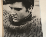 Elvis Presley Postcard Elvis In Sweater Black And White - £2.76 GBP