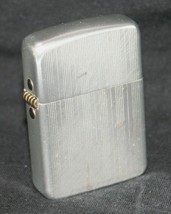 Vintage Storm King Aluminum Flip Top Silver Cigarette Lighter - £13.42 GBP
