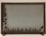 Fireplace Ivy Design Screen (Black, Large) - $832.99