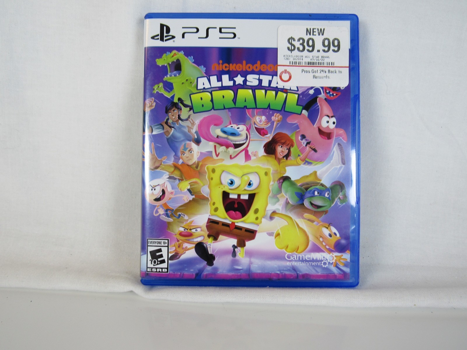 Nickelodeon All Star Brawl Playstation 5 no manual tested - $5.00